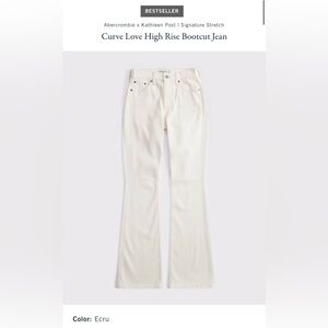 Curve Love High Rise Bootcut Jean